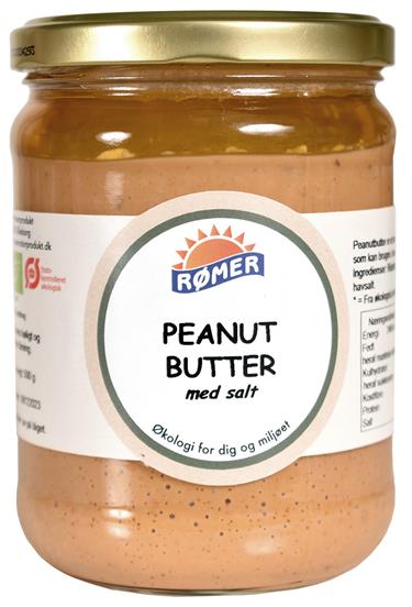Peanut Butter med salt, 500 g. Økologisk
